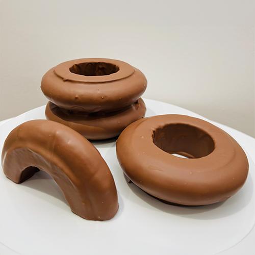 Baumkuchen mit Vollmilchschokolade