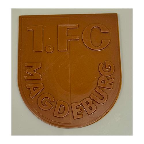 Vollmilchschokolade Relief 1. FC Magdeburg