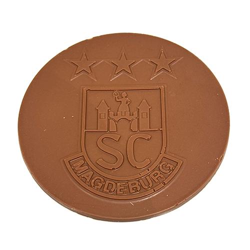 Vollmilchschokolade Relief SC Magdeburg
